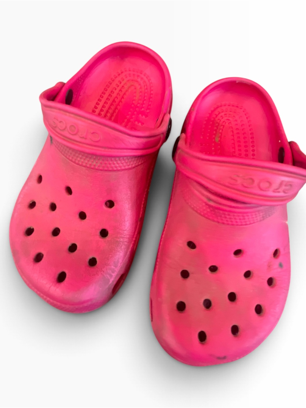 CROCS Kids Classic Clog in Hot Pink
